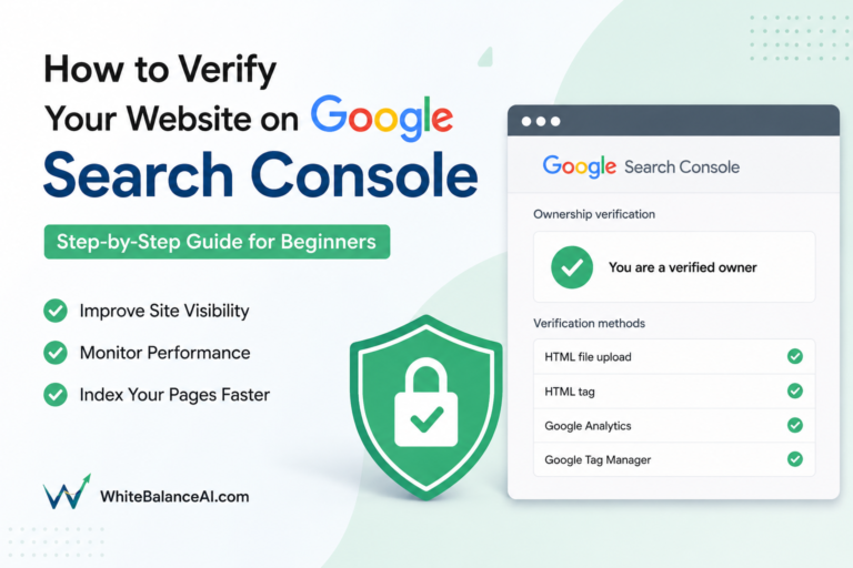 Google Search Console site verification