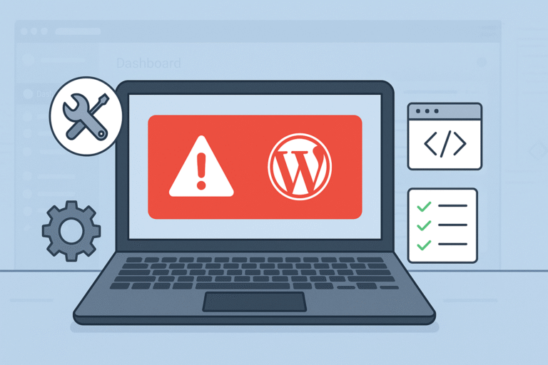 WordPress errors