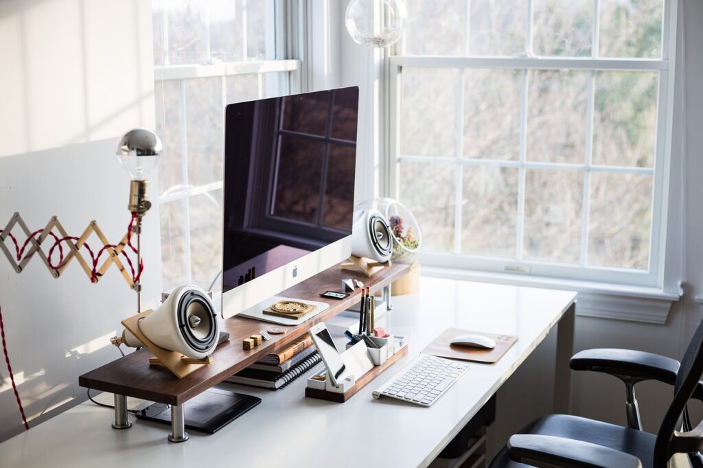 work from home setup