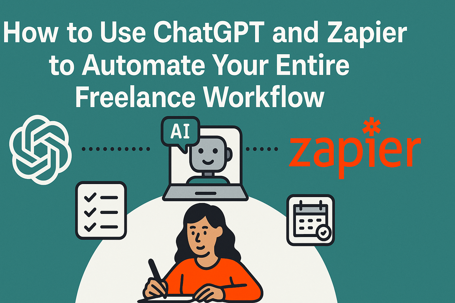 ChatGPT and Zapier freelance workflow automation