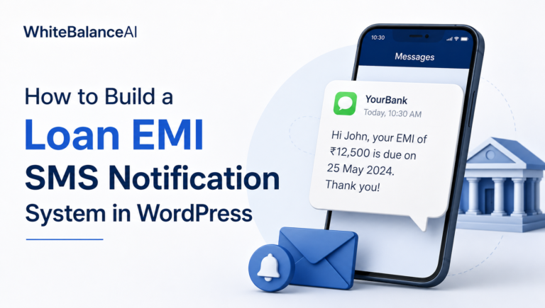 how to build a loan emi sms notification system in wordpress