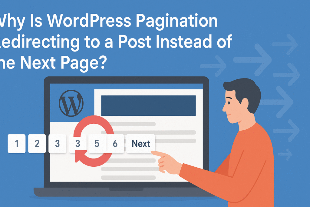 WordPress pagination redirect
