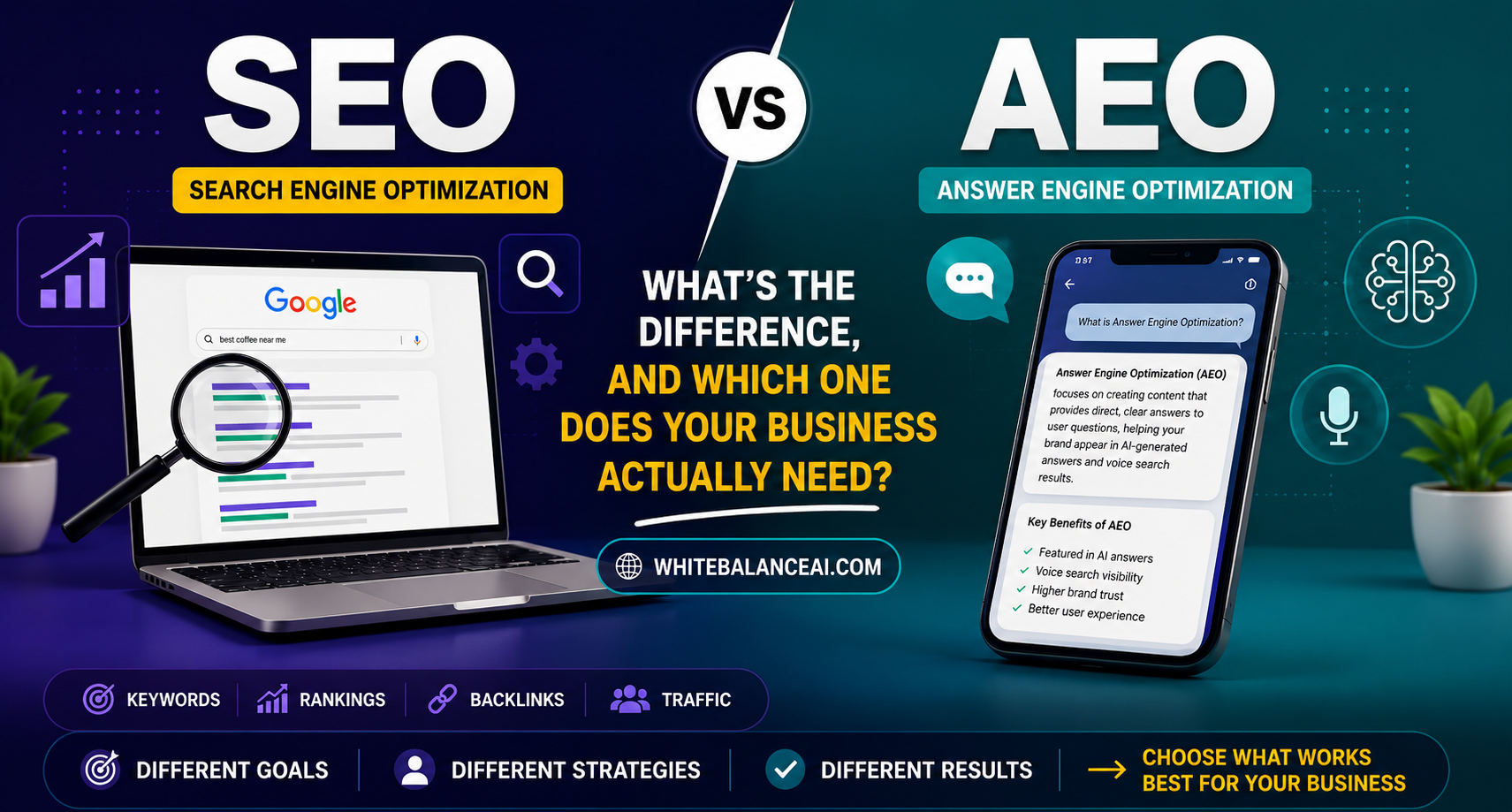 Difference Between Seo and Aeo