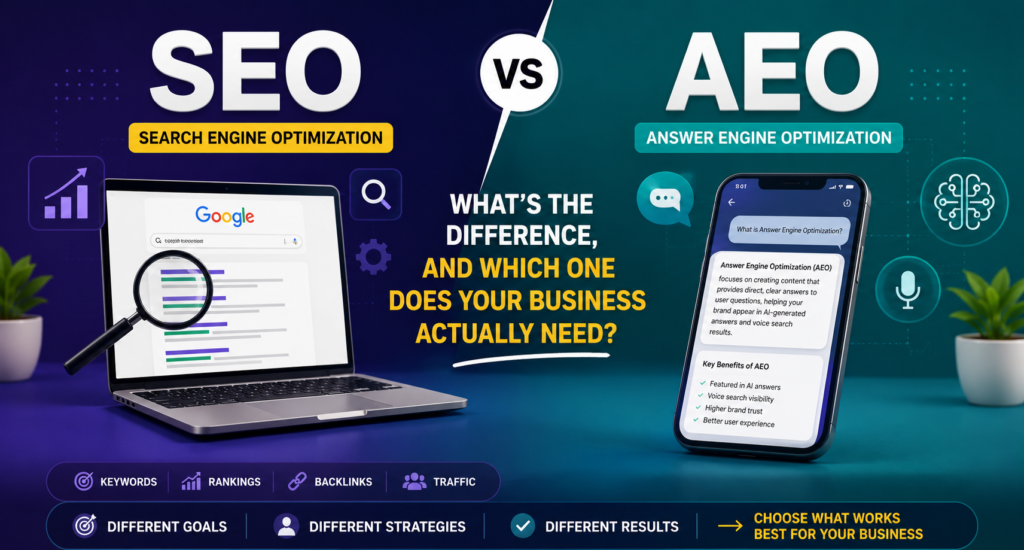 Difference Between Seo and Aeo