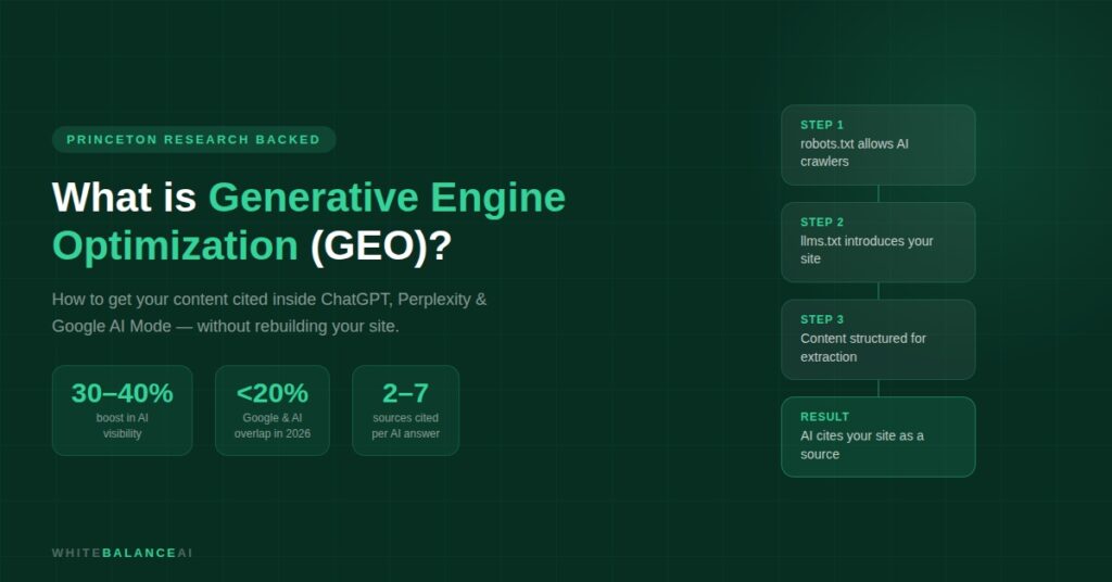 generative engine optimization