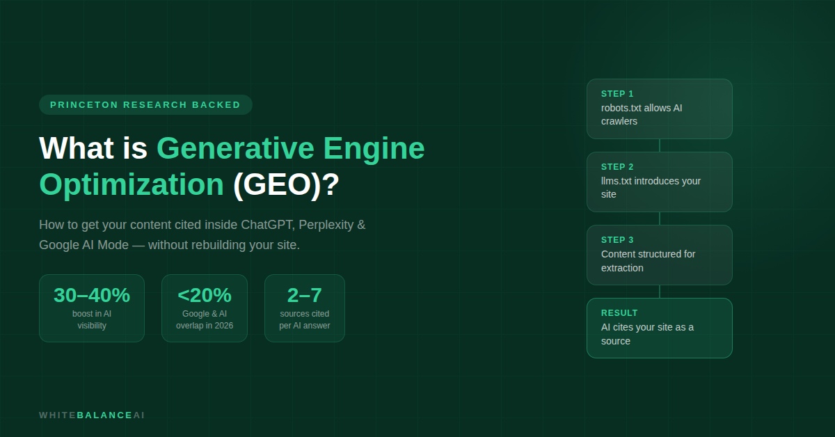 generative engine optimization