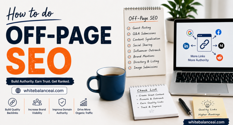 how to do off-page SEO